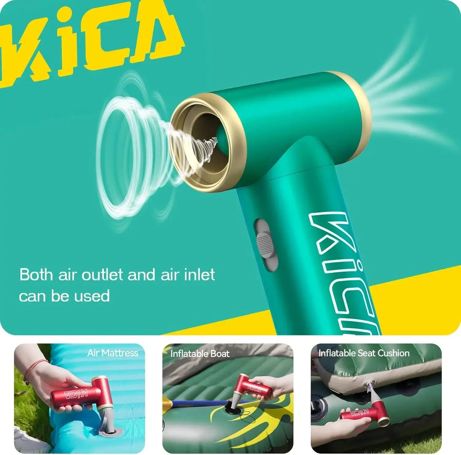 LUCKEA Air Duster Elektrische stofventilator, persluchtspray voor pc LUCKEA Air Duster Elektrische stofventilator, persluchtspray voor pc
