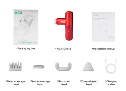 KICA Mini 3 All-in-One Massage Gun