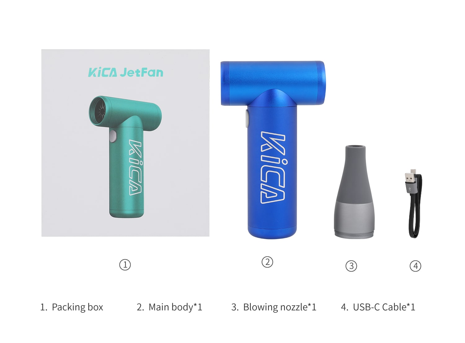 KICA JetFan KC1 Package