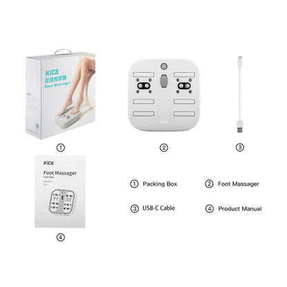 KiCA foot massager Package content