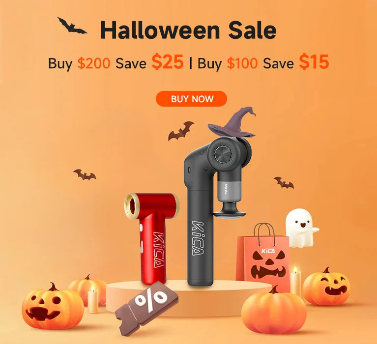 KiCA Halloween Sale: Buy $200 Save $25, Buy $100 Save $15